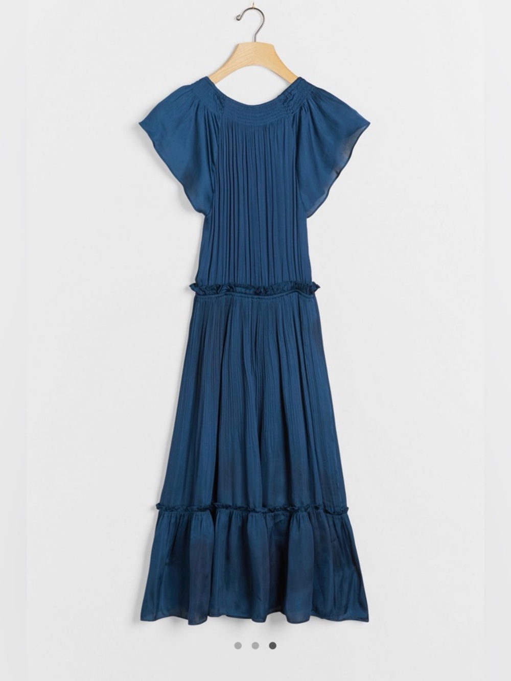 NWOT Anthropologie Current Air Dodie Midi Dress // Size L - Picture 2 of 3